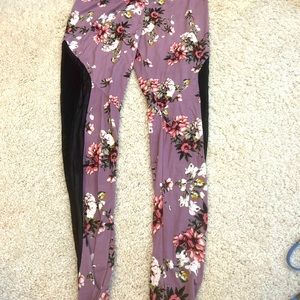 Floral leggings